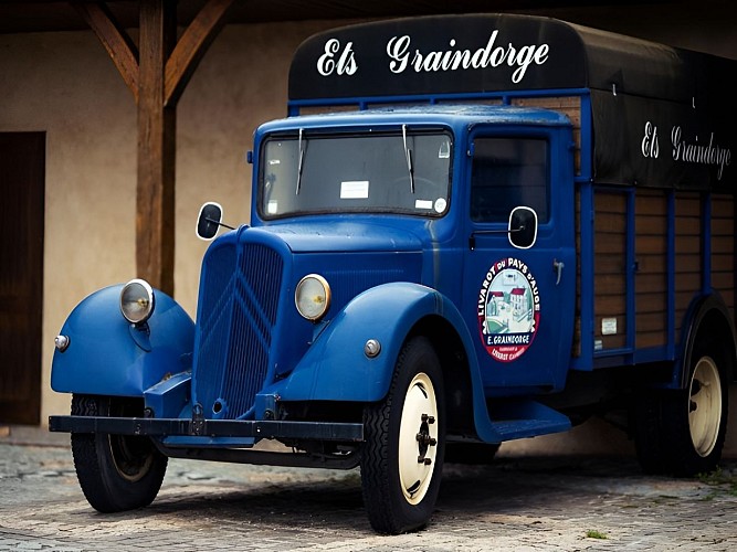 Camion de la fromagerie Graindorge