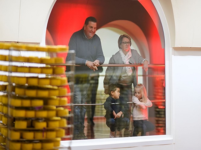 Visite des caves d'affinage Graindorge
