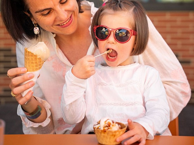 Glaces à partager - Caramels d'Isigny - Isigny-sur-mer