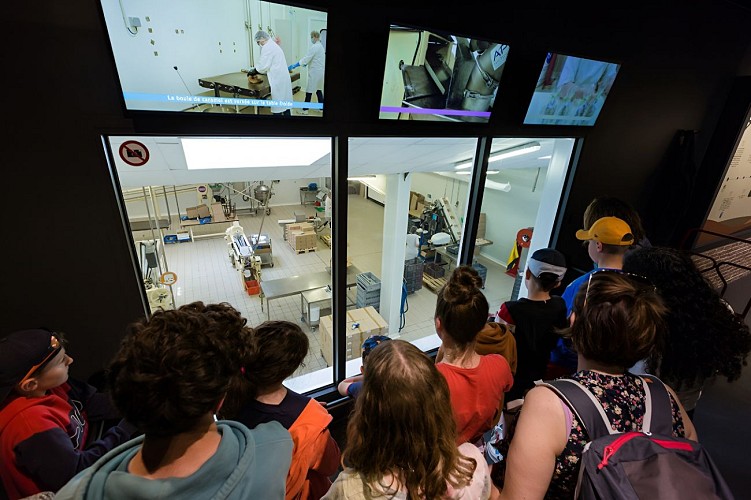 espace de visite Caramels d'Isigny