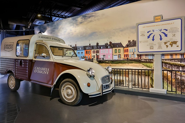 espace de visite Caramels d'Isigny