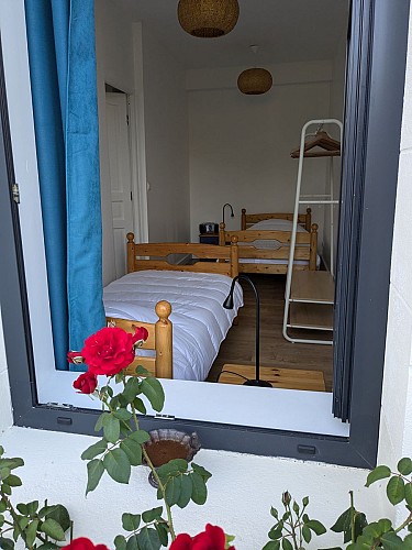 Perroquet - chambre vue extérieure