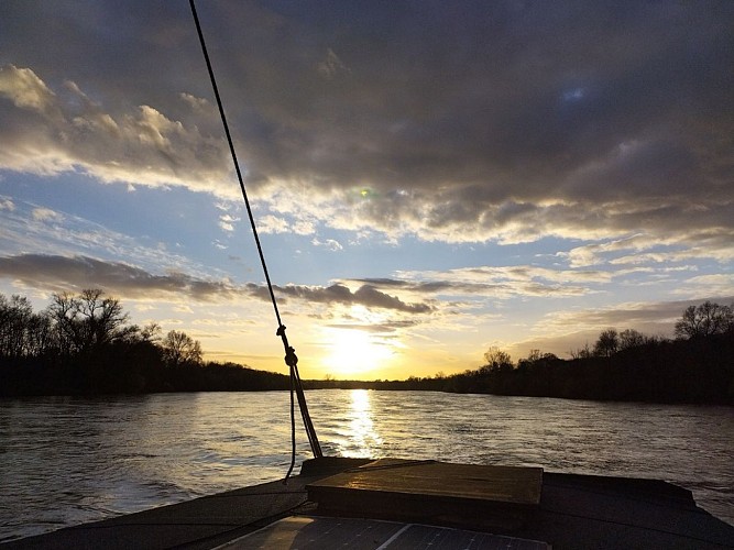 Fer de Loire, balade en bateau traditionnel de Loire
