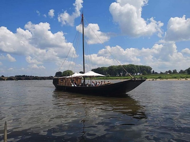 Fer de Loire, balade en bateau traditionnel de Loire