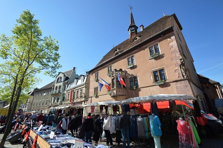 Wochenmarkt von Guebwiller