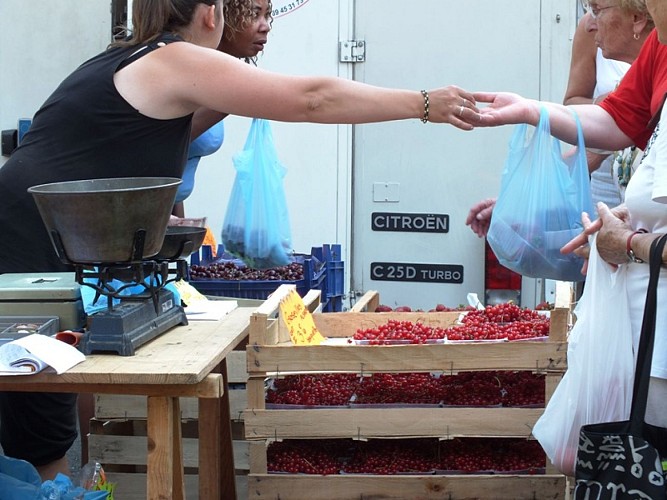 Wochenmarkt von Guebwiller