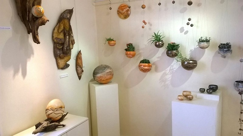 Visite de l'atelier de céramique de Lauriane Firoben