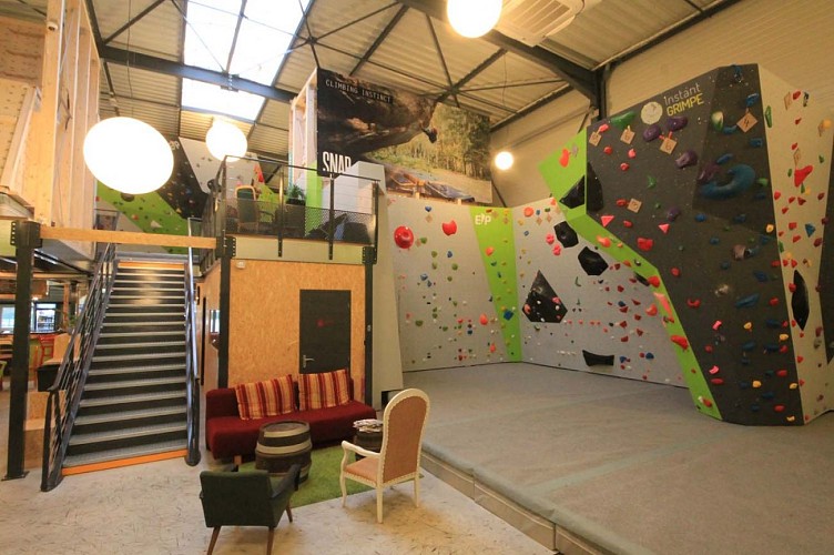 Mur d'escalade instant grimpe à Molsheim