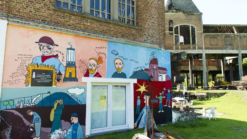 Marcasse Paysage fresque