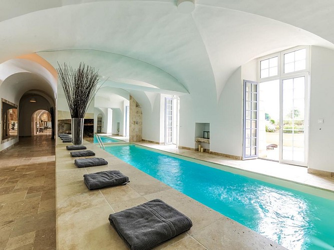 Piscine intérieure 10x3