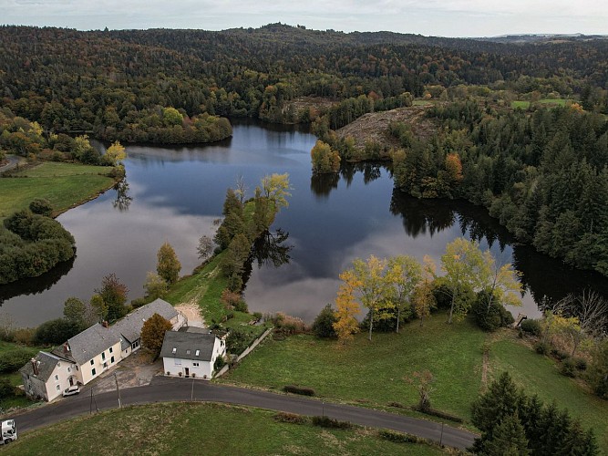 L'étang de la Crégut / L'Ilet (site de pêche)