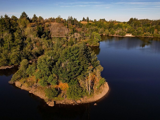 Lastioulles reservoir (fishing site)