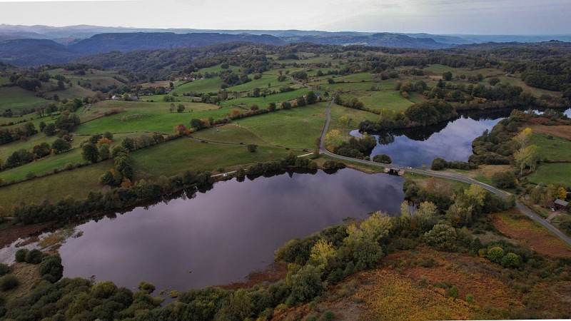 L'étang / le batardeau de Lastioulles (site de pêche)