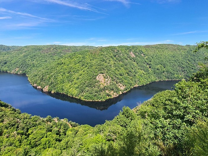 Retenue de l'Aigle (site de pêche)