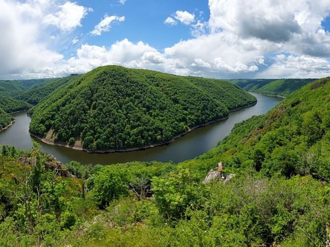 Retenue de l'Aigle (site de pêche)