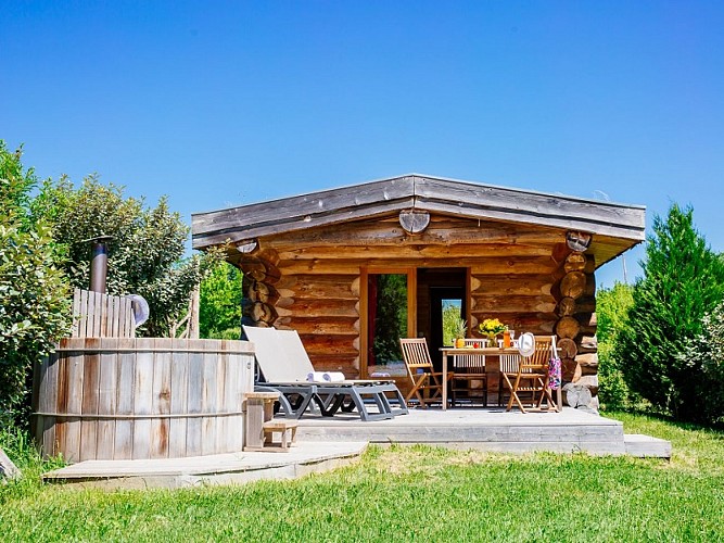 Cabane de trappeur spa 1