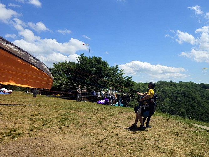 decollage parapente clecy decollage sud saint omer