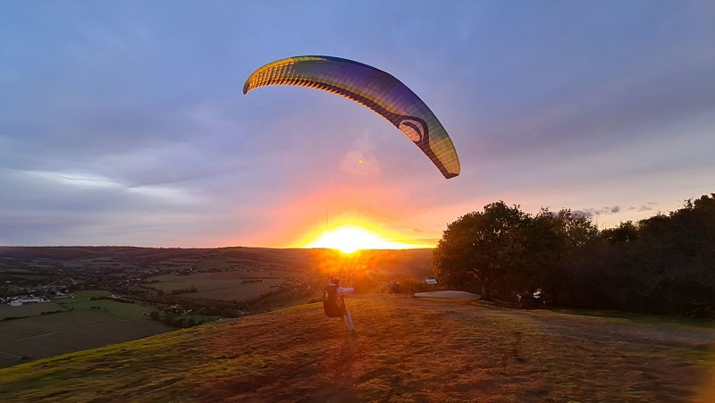 coucher soleil Saint Omer