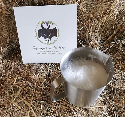 Des vignes et des ânes - lait