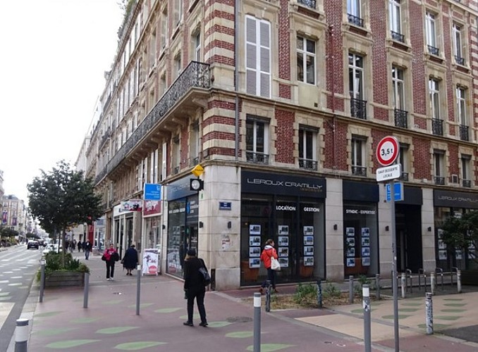 L'emplacement de l'église Saint-Martin-sur-Renelle