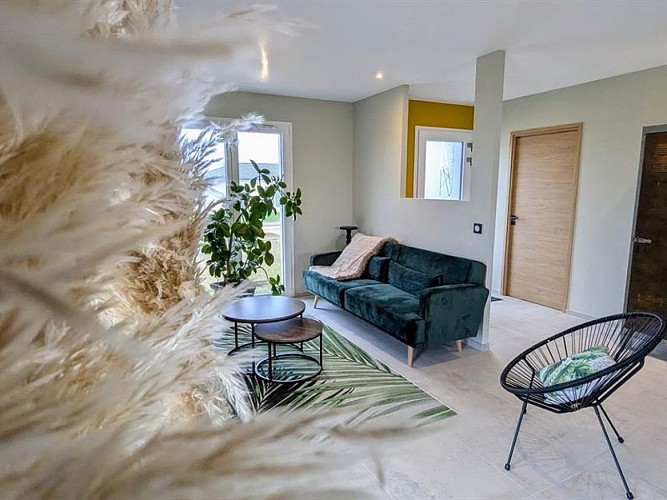 Gîte fenêtre sur champ