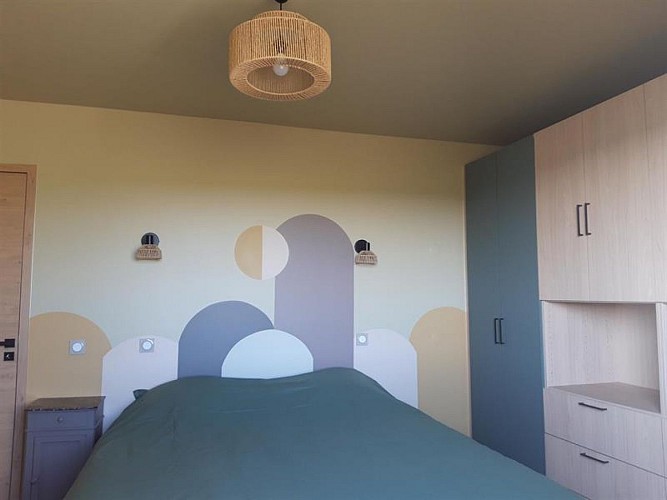 Gîte fenêtre sur champ