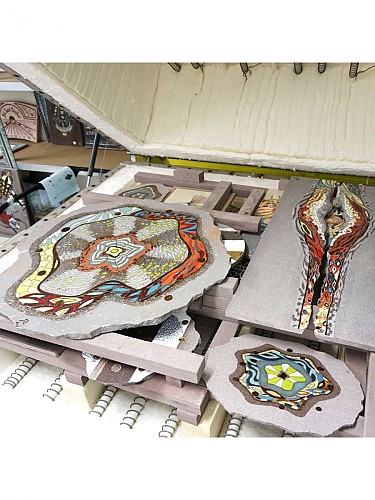 Pépite de Lave - Lave émaillée