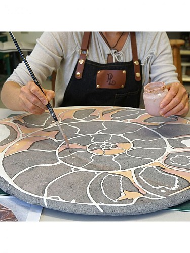 Pépite de Lave - Lave émaillée