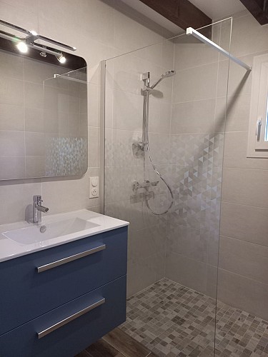 Salle d'eau rénovée