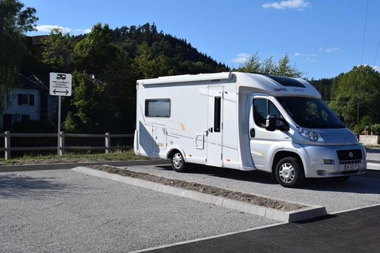Aire de camping-car de Docelles