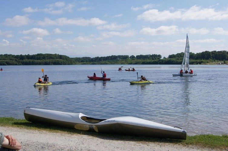 Lac du gabas activités nautiques