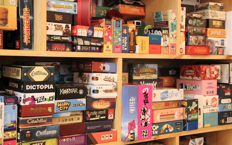 Les jeux - Le Menteur Café Ludique