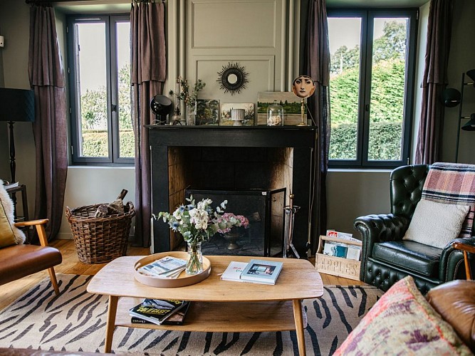 La Maison Pomme - Beuvron-en-Auge - Le salon