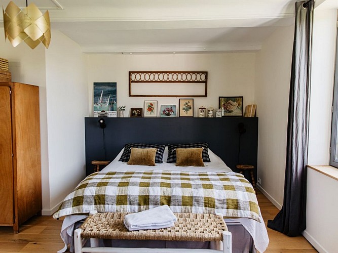 La Maison Pomme - Beuvron-en-Auge - La Chambre grise