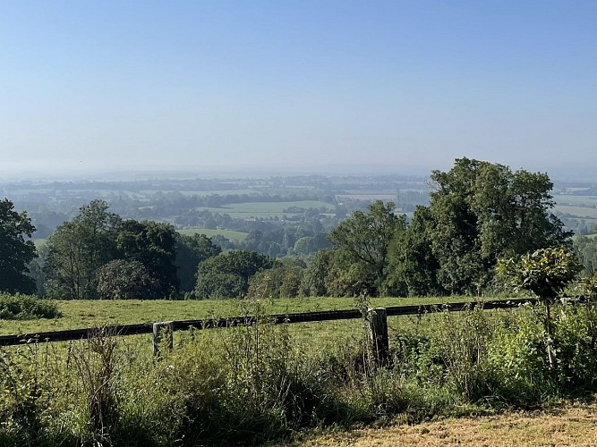 La Maison Pomme - Beuvron-en-Auge - La vue