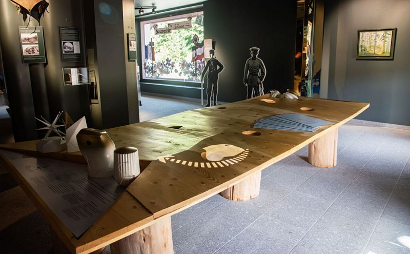 Entdeckungsraum des Col de la schlucht