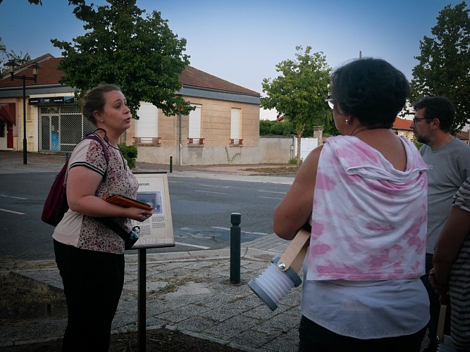 Visite de la cité jardin