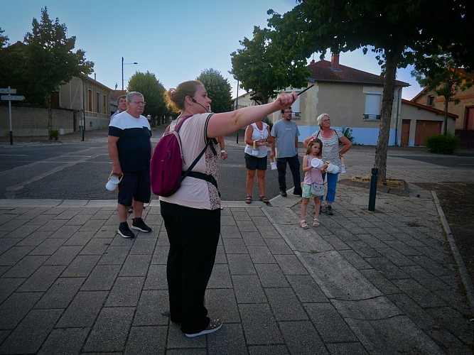 Visite de la cité jardin