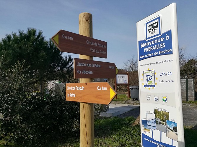 Aire d'accueil de Biochon