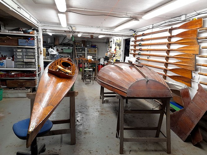 Marne et Canotage - Atelier de restauration de canots anciens