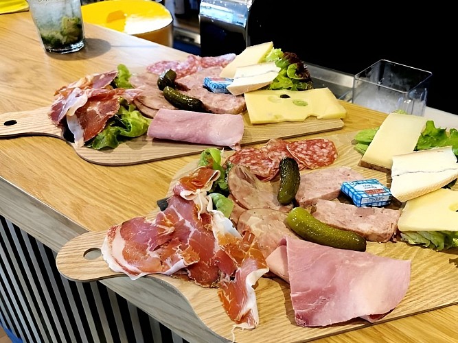 Planche de charcuterie