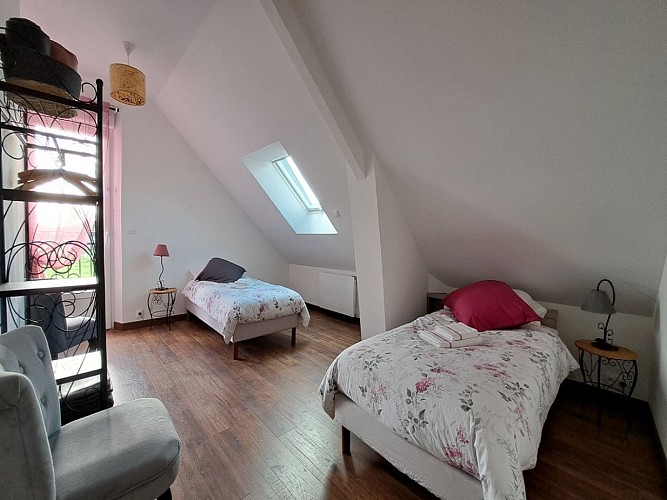 Gite L'Abel maison de MADAM Paris Chambre 3