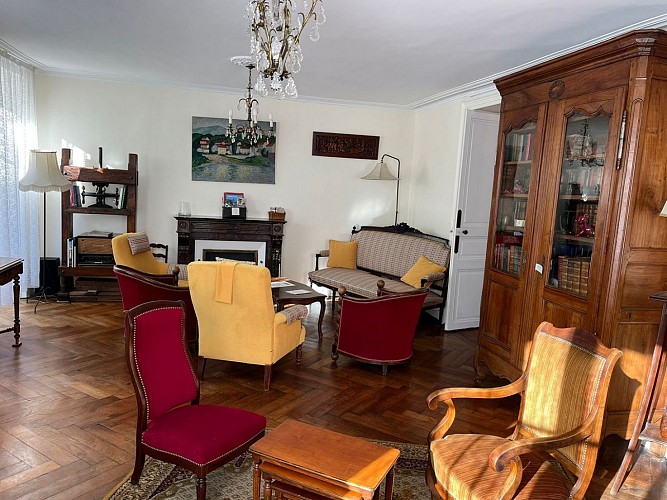 Meublé l'Atypique - Pau - cheminée