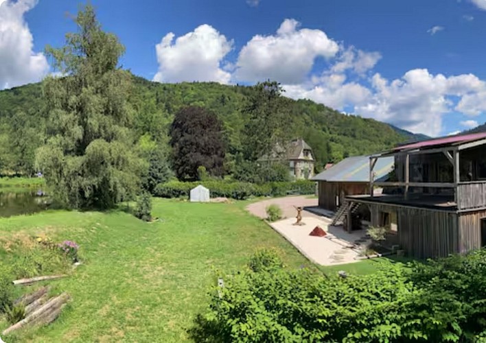 Vue extérieur Gîte de l'Étang