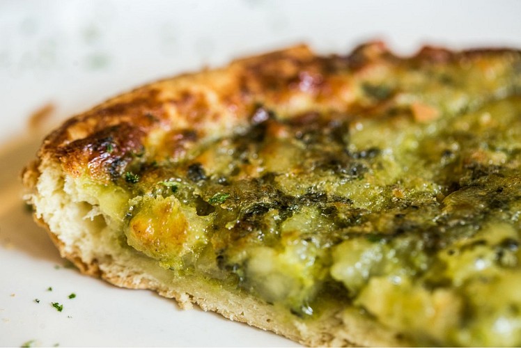 Tarte al Djote morceau