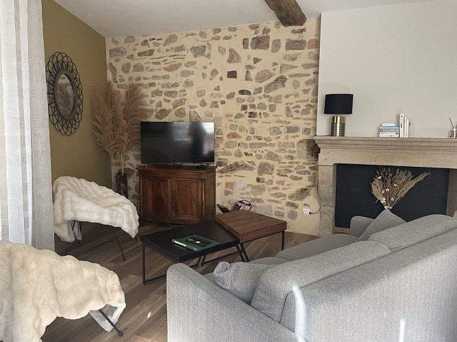 Salon - Gîte Saint Antoine