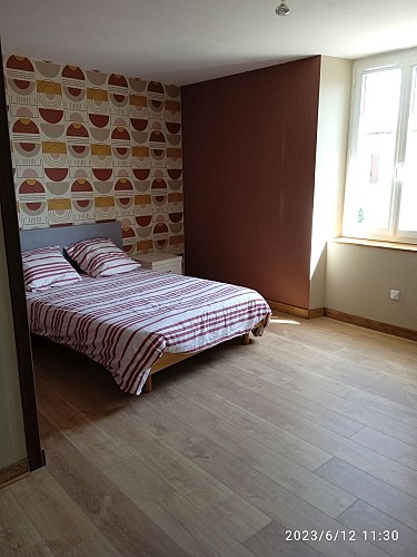 Chambre - gîte Chez Patrick et Brigitte - Sauzé-Vaussais