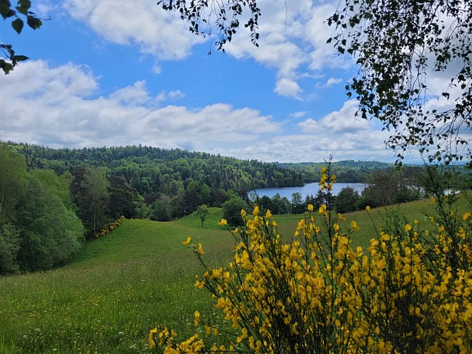 Lac naturel de La Crégut