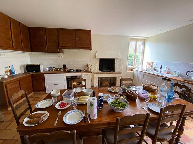 Gite des Bambous-Cuisine