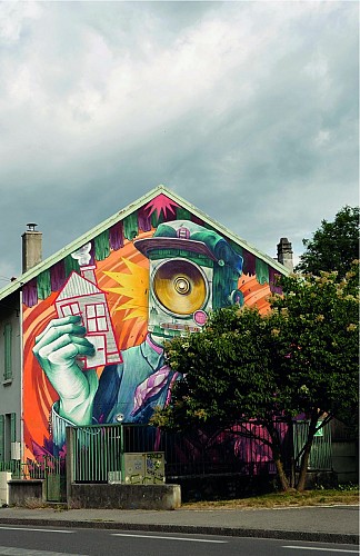 La fresque des cheminots - Street art